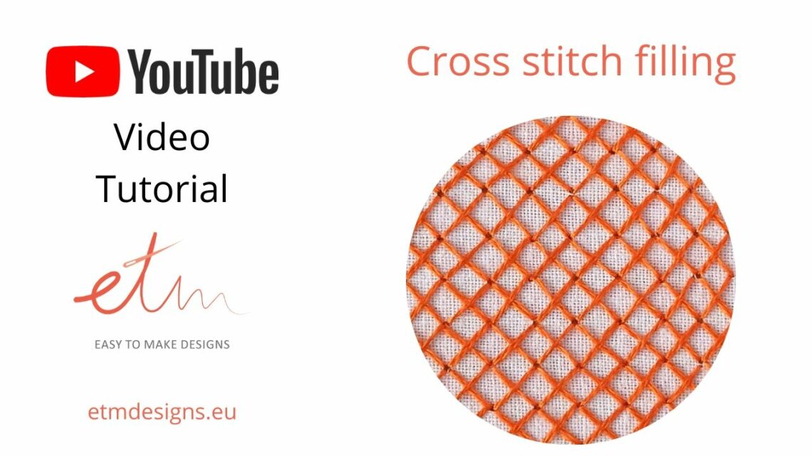 Cross stitch filling video tutorial 1 Cross stitch filling video tutorial cover photo