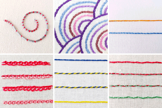 Best embroidery stitches for outlines 79 Best embroidery stitches for outlines