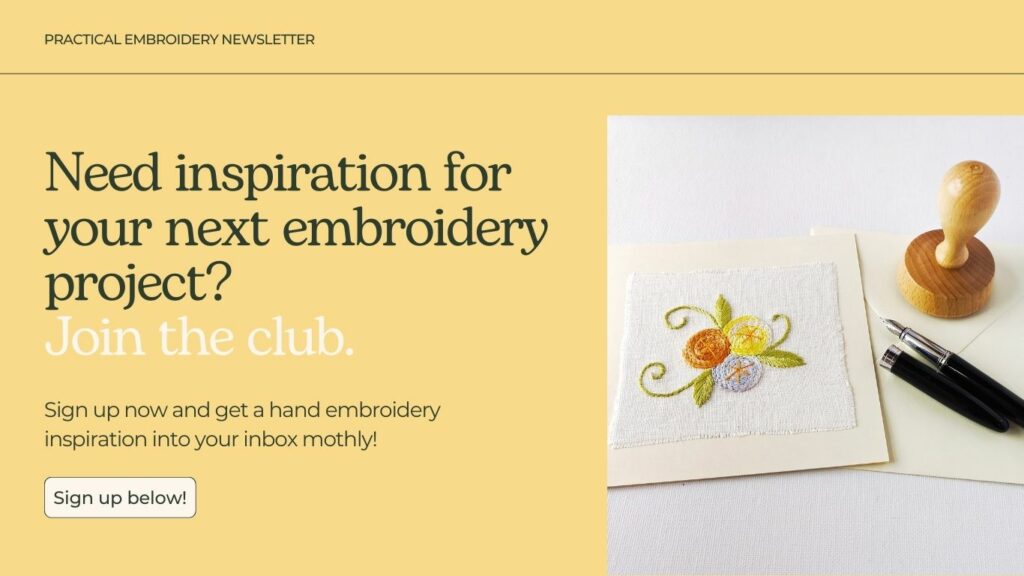Sign up Header - etmdesigns.eu - Easy To Make Designs is moving. Find new embroidery tutorials and articles on the Practical Embroidery Blog - 6 https://etmdesigns.eu/2022/11/13/easy-to-make-designs-is-moving/ -